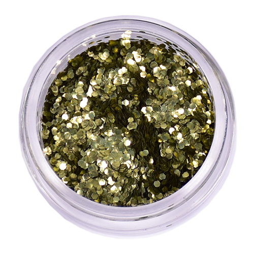 Cosmetic glitter (bio) L072 kylmä kulta