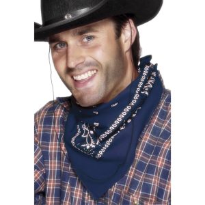 Cowboy huivi, sininen
