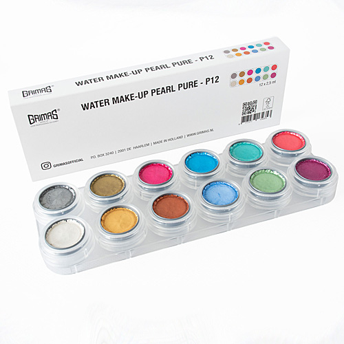 Water make-up Pearl 12-paletti