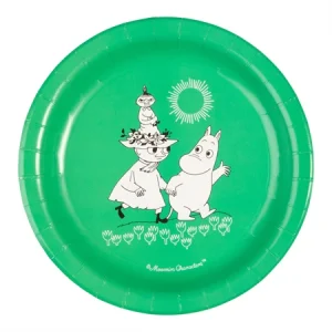 Paperilautanen muumi