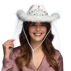 Cowboy-hattu morsian