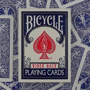 Bicycle - Poker deck, Rider back - Sininen