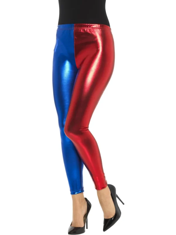 Metallinhohtoiset legginsit