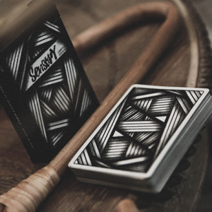 Sensory Playing Cards (Dark) by TCC