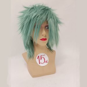 Cosplay peruukki vihreä TARJOUSERÄ