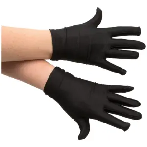 Käsineet lyhyet mustat