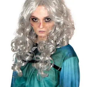 Zombie peruukki harmaa