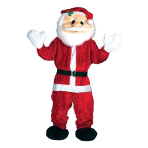 Joulupukki maskottiasu
