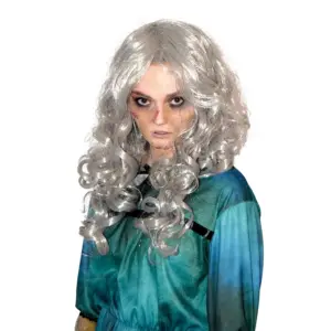 Zombie peruukki harmaa