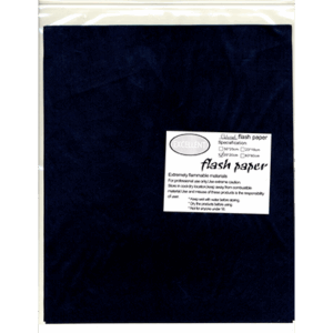 Flash Paper five pack(25x20cm) Black
