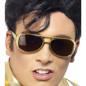 Kultaiset Elvis lasit