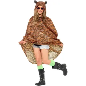 Party Poncho tiikeri