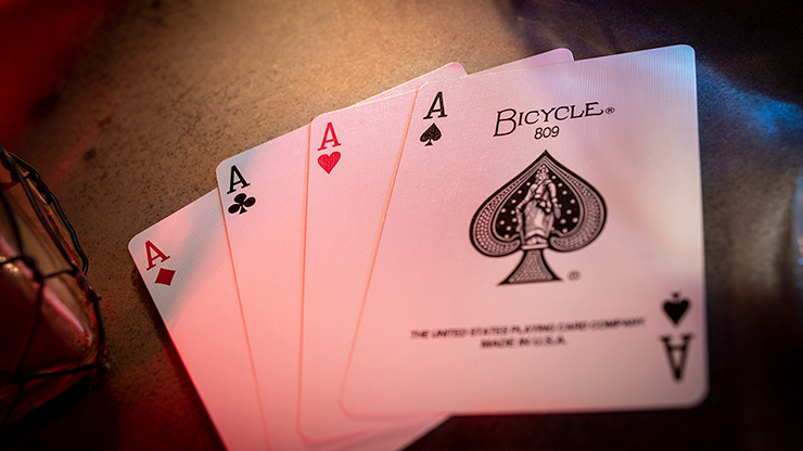 GT Speedreader Marked Deck Standard Version (Bicycle 809 Mandolin Blue)+Online Effect - Image 2