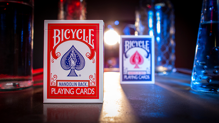 GT Speedreader Marked Dek Standard Version(Bicycle 809 Mandolin Red)+Online Effect