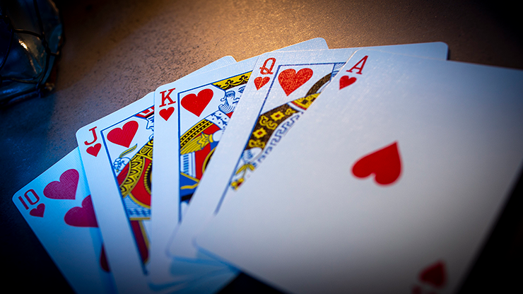 GT Speedreader Marked Dek Standard Version(Bicycle 809 Mandolin Red)+Online Effect - Image 3