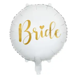 Foliopallo Bride pyöreä 35cm