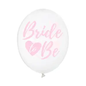 Ilmapallosetti Strong 6kpl Bride to Be