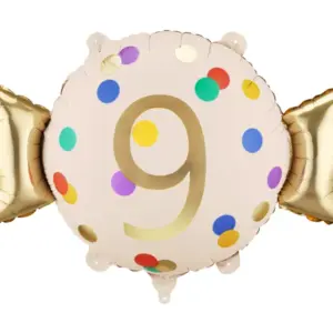 Numerofoliopallo 9 Karkki 61x37cm