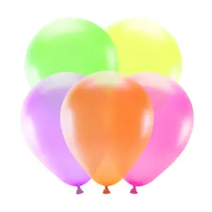 Ilmapallosetti 5kpl Neon mix