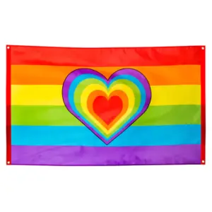 Pride sydänlippu suuri
