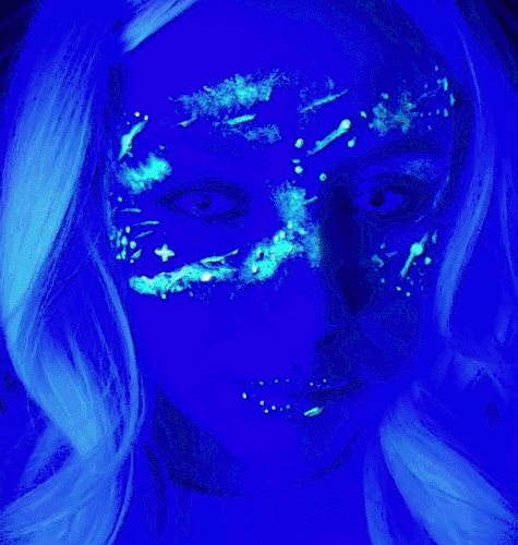 Grimas Glow in the Dark -pimeässä hohtava ihomaali - Image 4