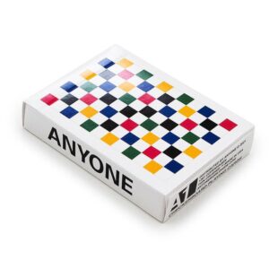 Checkerboard Playing Cards Multicolor