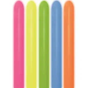 Sempertex muotoilupallot neon (260) 100kpl pussi