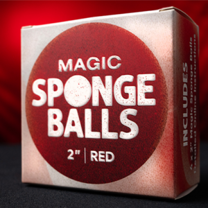 Magic Sponge Balls 2" red